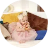 Baby with Uptodd research backed kit